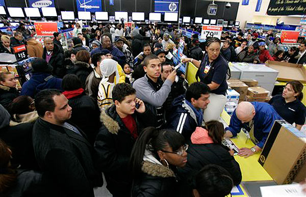 Black Friday at Wal-Mart Black Friday At Wal Mart