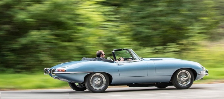 Jaguae E Type Concept Zero The Royal Wedding