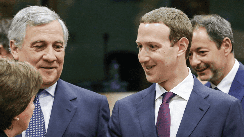 Mark Zuckerberg European parliament