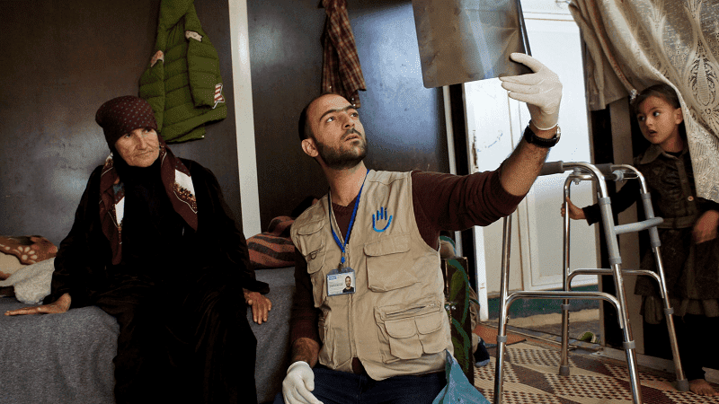 Humanity Inclusion artificial limb