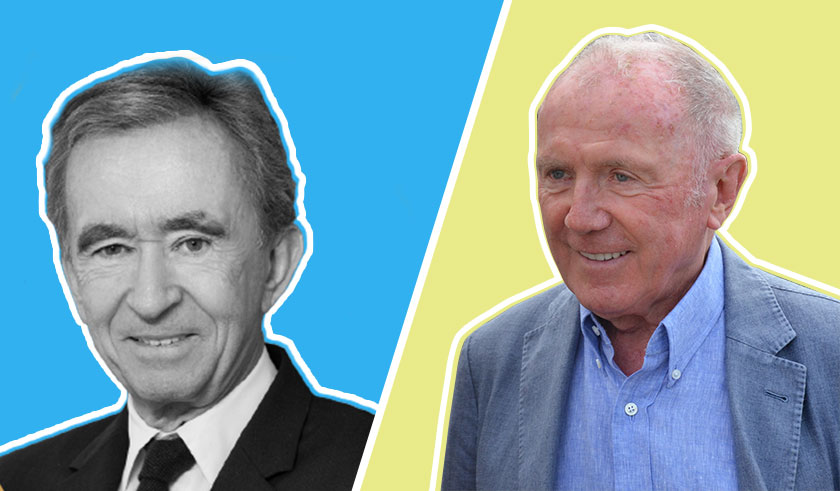 Bernard Arnault And Francois Pinault