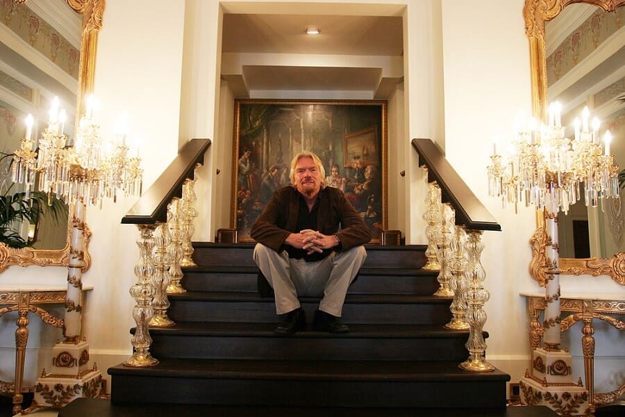 highly successful people who wake up early Richard Branson