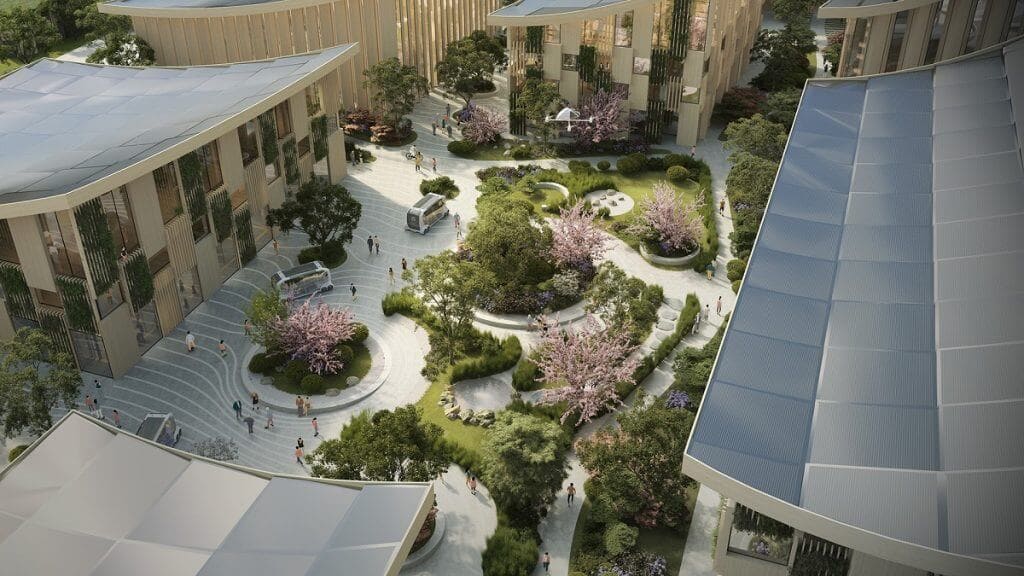 Toyota Smart Cities Courtyard