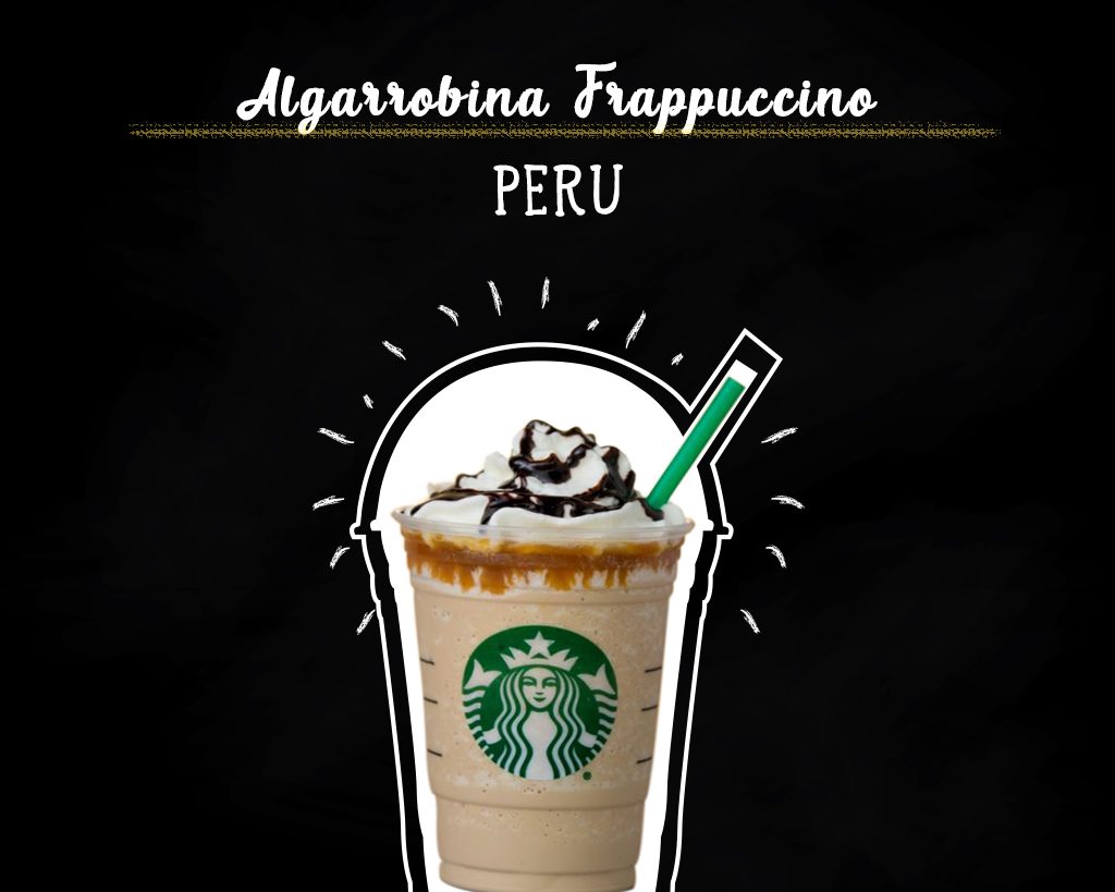 Algarrobina Frappuccino Peru New