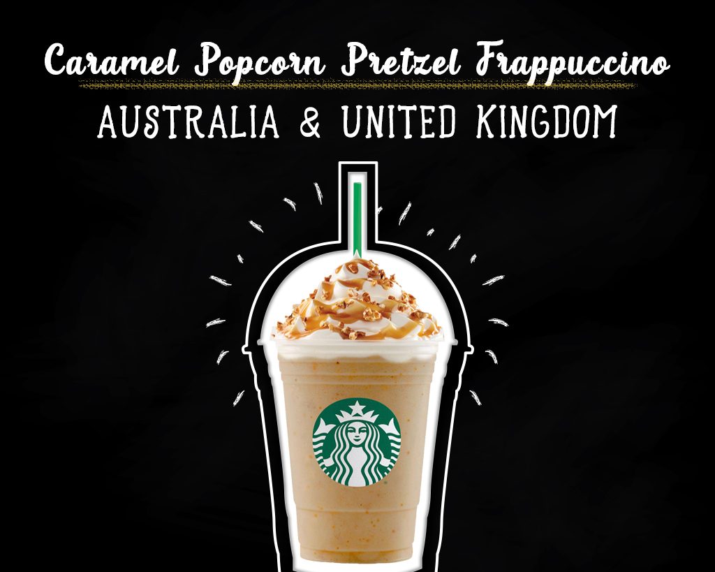 Caramel Popcorn Pretzel Frappuccino