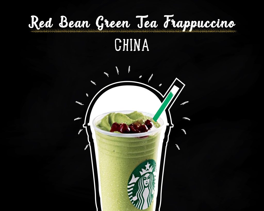 Red Bean Green Tea Frappuccino New