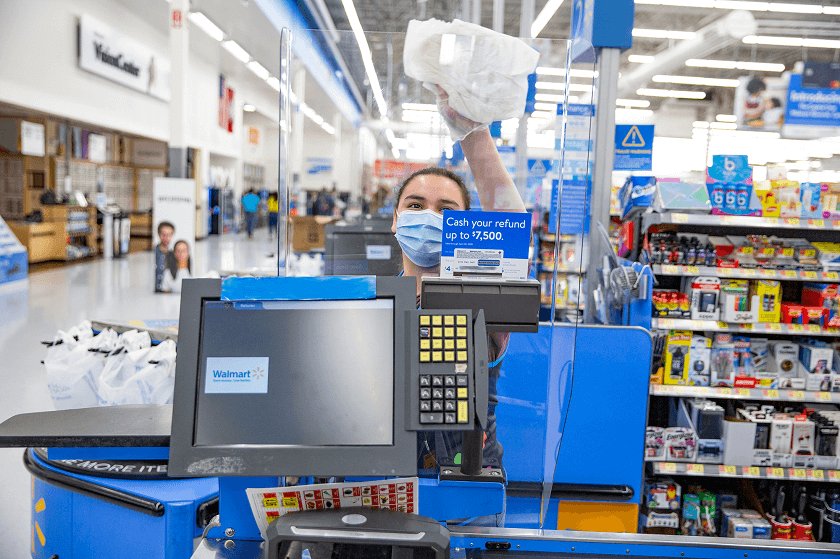 Walmart inventory robots