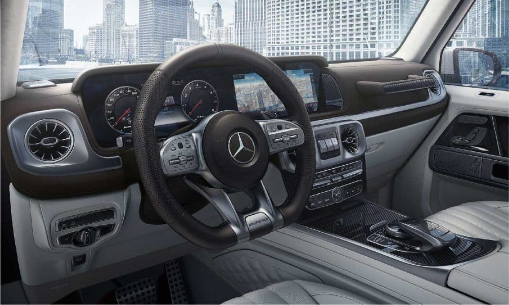 The AMG G63 is stylish comfort