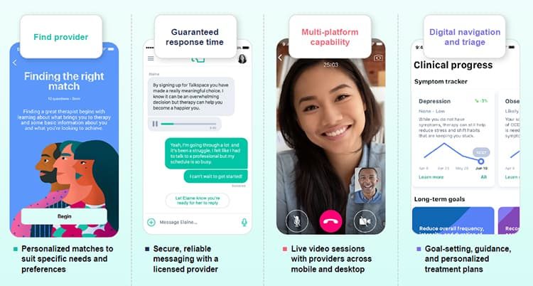 Talkspace and mental health industry