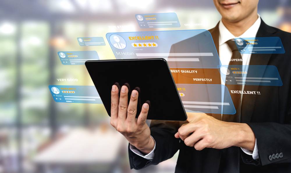 positive feedback by customer