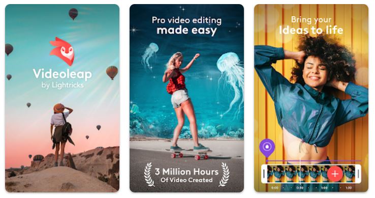 videoleap video editing apps