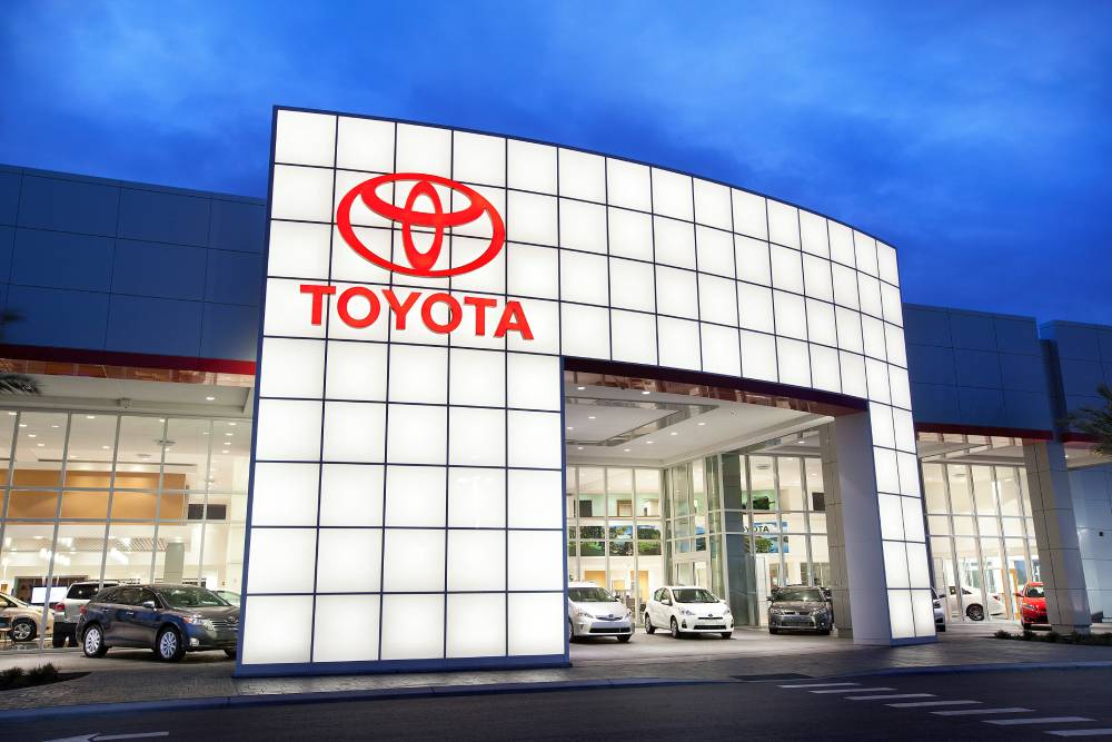 Toyota dealership and EV plans