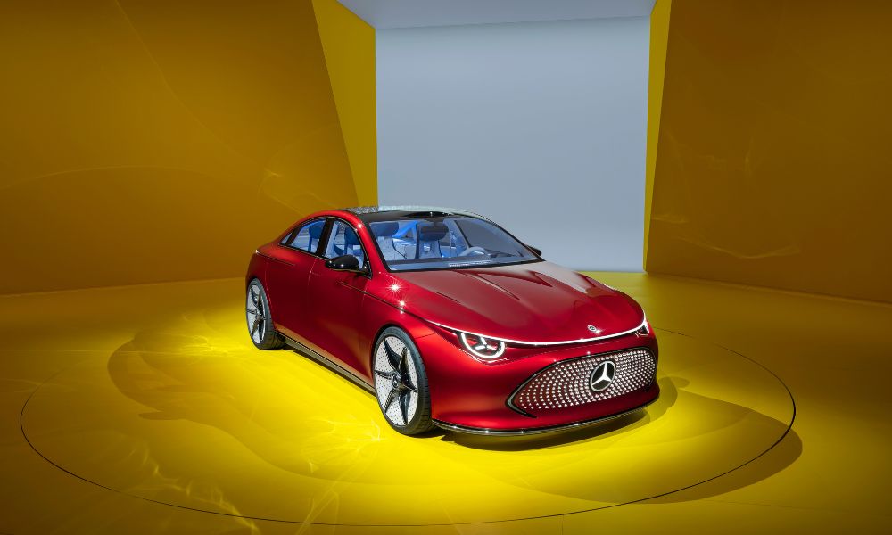 Mercedes CLA EV Concept Previews At IAA Mobility
