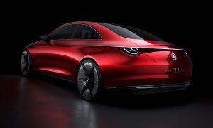 Mercedes CLA EV Concept Previews At IAA Mobility