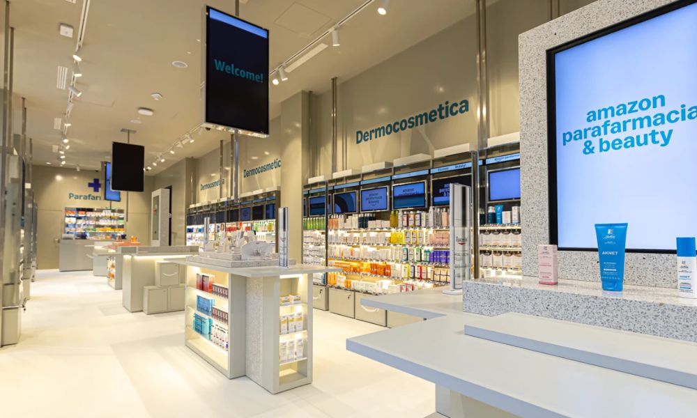 Amazon Beauty Store Opens Its First Location in Milan