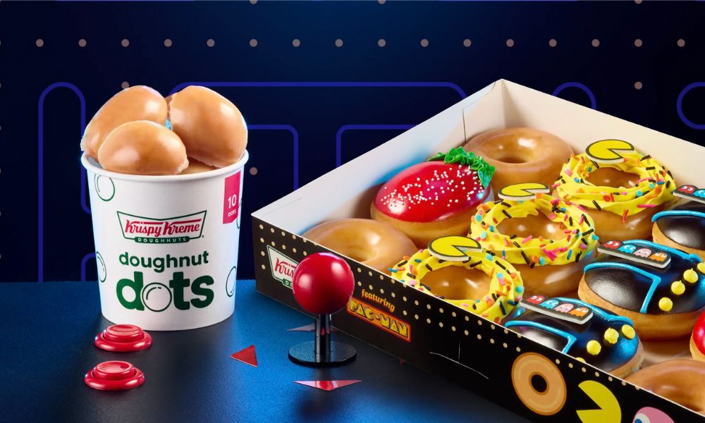 Krispy Kreme to Celebrate Pac-Man&rsquo;s 45th Birthday with Freebies and New Doughnuts