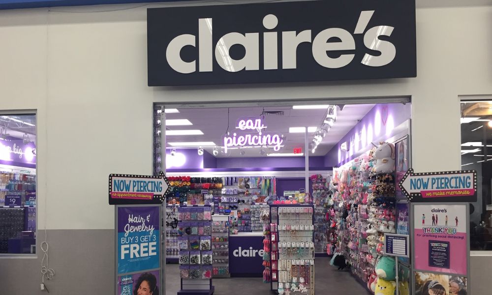 Claire’s Files for Bankruptcy Again: 18 Stores to Close