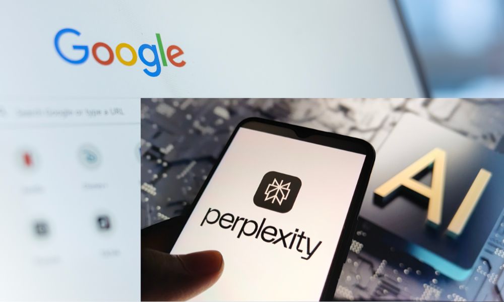 Perplexity AI Chrome bid