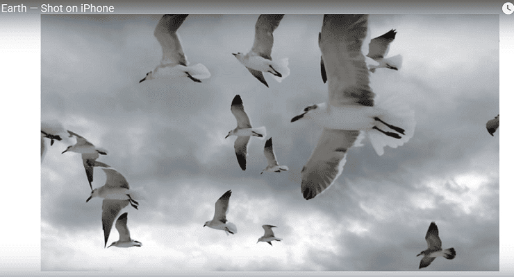 Apple Iphone Ad Earth Shot On Iphone Series