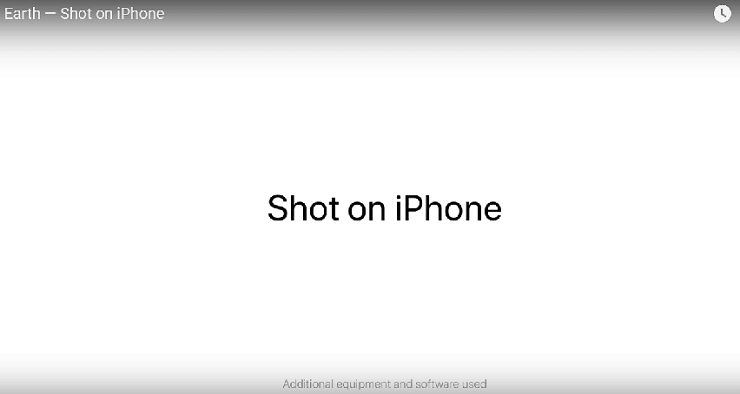 Apple Iphone Ad Shot On Iphone