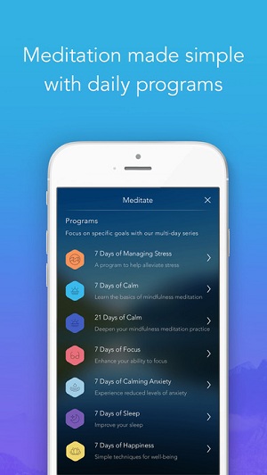 Calm Best Meditation Apps 2017